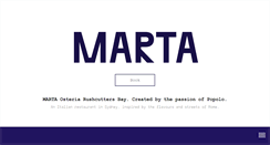 Desktop Screenshot of marta.com.au